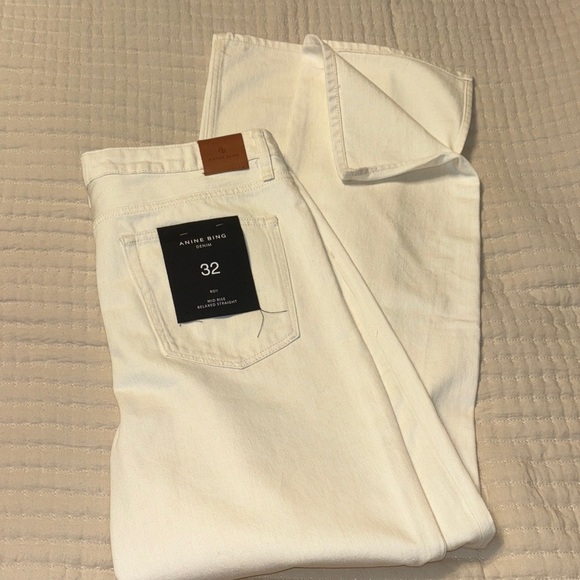 BNWT ANINE BING Roy jeans- white- - Picture 2 of 9
